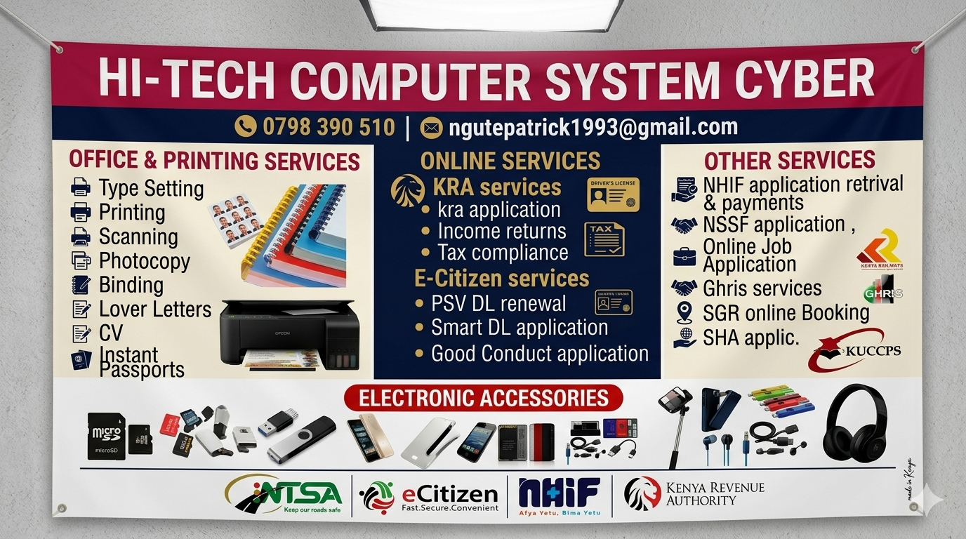HI-TECH COMPUTER SYSTEM CYBER  store